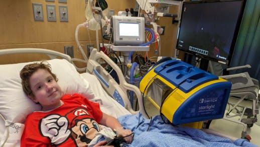 Playing Video Games Uplift Hospitalized Kids' Spirits