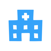 Blue Hospital Icon