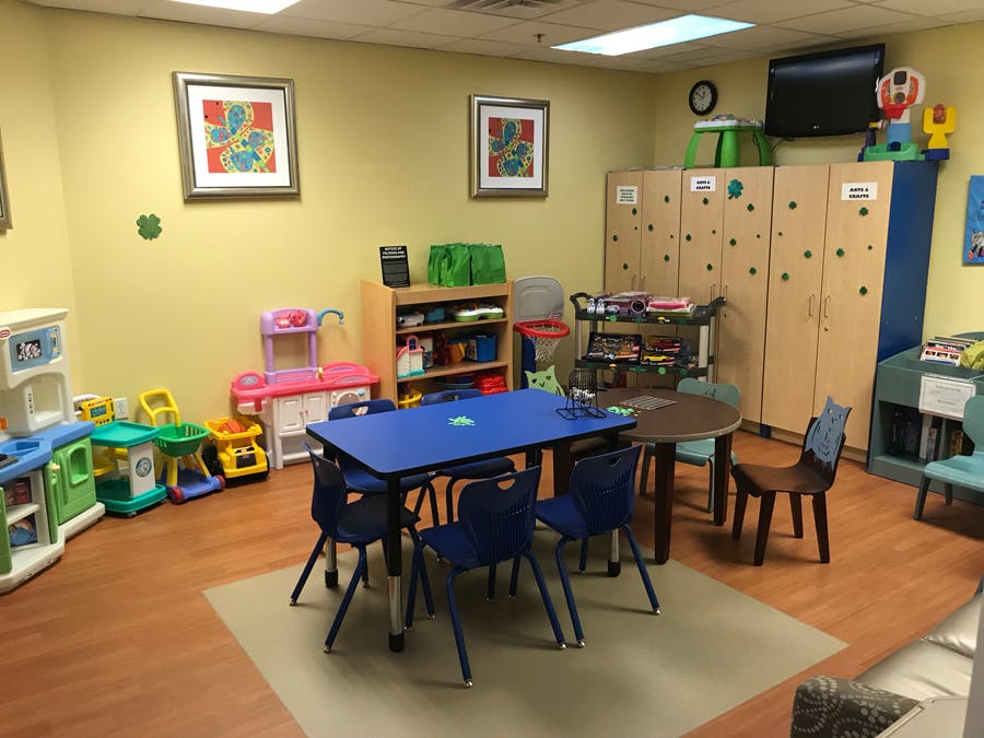After photo of the Summerlin Hospital MedicalCenter playroom