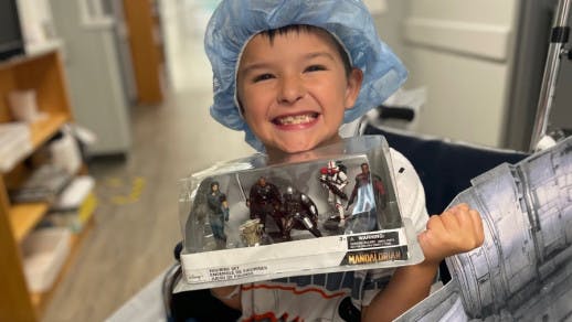 A Star Wars Adventure: Delivering Happiness to Hospitalized Kids